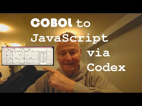 Codex translates COBOL to JavaScript