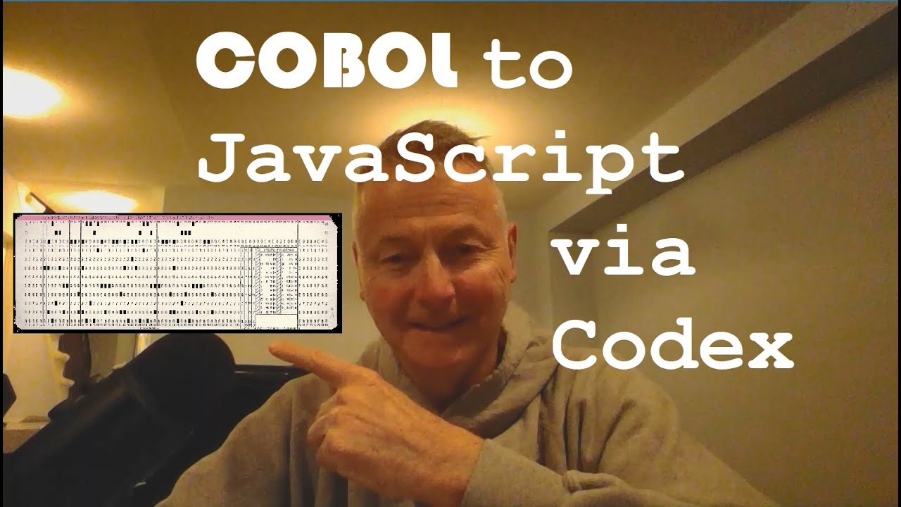 Codex translates COBOL to JavaScript - YouTube
