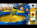 Inside the Factory How Sunflower Oil Is Produced from Massive Sunflower Harvests