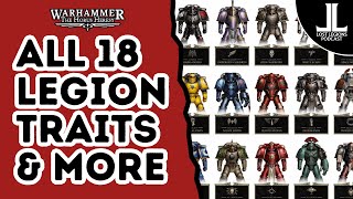 18 Legions in 18 minutes(ish) - All Legion Rites of War! - Horus Heresy 3.0 (3rd edition)