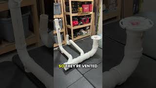 This won’t pass an inspection. #plumbing #shorts #newhomebuild #remodel #diyprojects