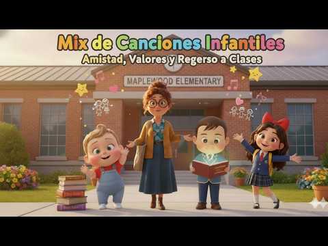 Mix de Canciones Infantiles: Amistad, Valores y Regreso a Clases
