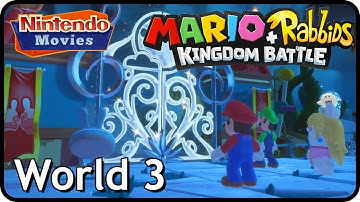 Mario + Rabbids Kingdom Battle - World 3 Spooky Trails (All Collectibles, 100% Walkthrough)