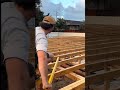 Perfection Confirmed! ✅ Expert Framing Check on a HUGE Deck Subfloor