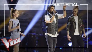 Antonio Orozco, Johanna Polvillo y Curricé cantan 'Hoy' | Semifinal | La Voz Antena 3 2020