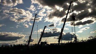 Working in the Oilfield. First Day of Work Travelling.