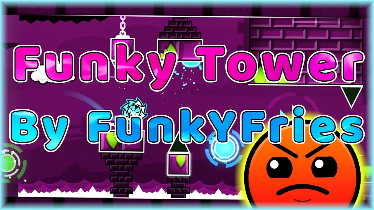 Funky Tower (By FunkYFries & Seannnn) [All Coins] | Geometry Dash