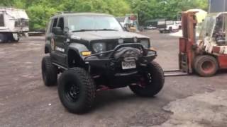 Jeep Liberty KK long arm IFS lift kit