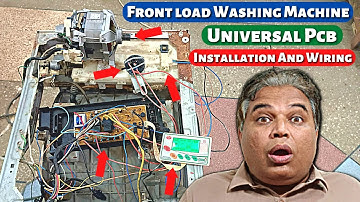 I Installed Universal Circuit Board In Dead Front Load Washer!