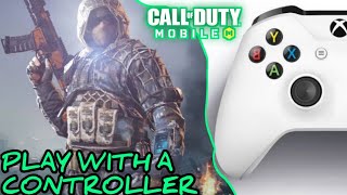 How to play COD mobile with a controller? 