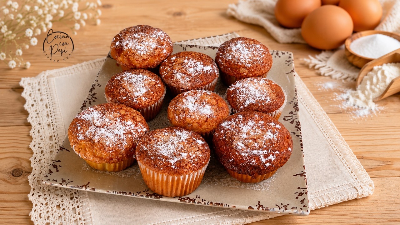 Magdalenas de Naranja en Thermomix: Receta Fácil, Esponjosa y Casera