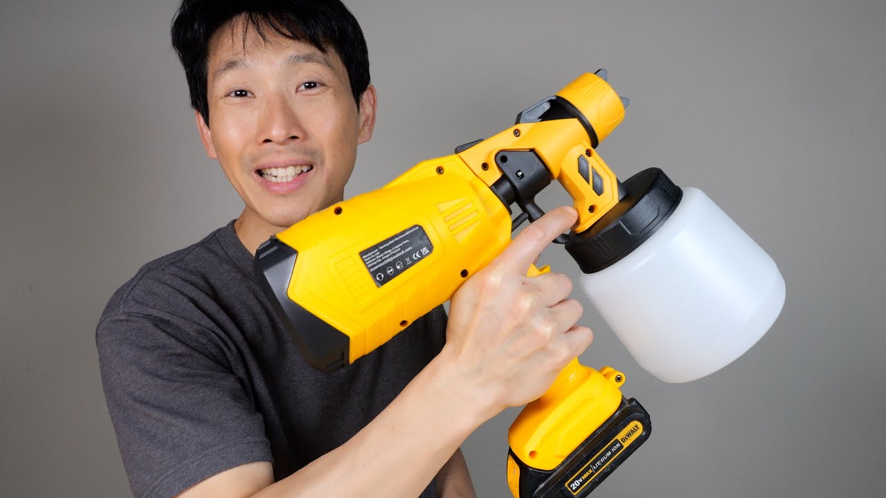 ブロアー、粉末撒き Cordless Paint Sprayer Tips and Tricks [Synxiter] - YouTube