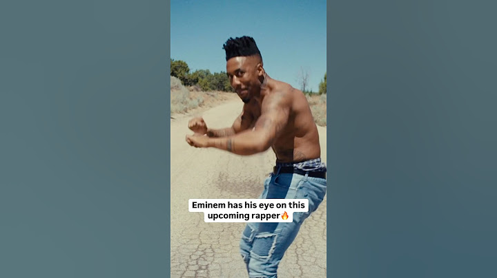 Eminem has his eye on this upcoming rapper🔥 #eminem #slimshady #rap
