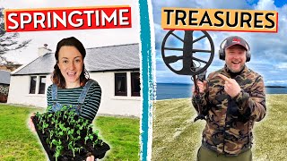 Springtime Treasures In Our Cottage On The Isle of Skye  Scottish Highlands  Ep66