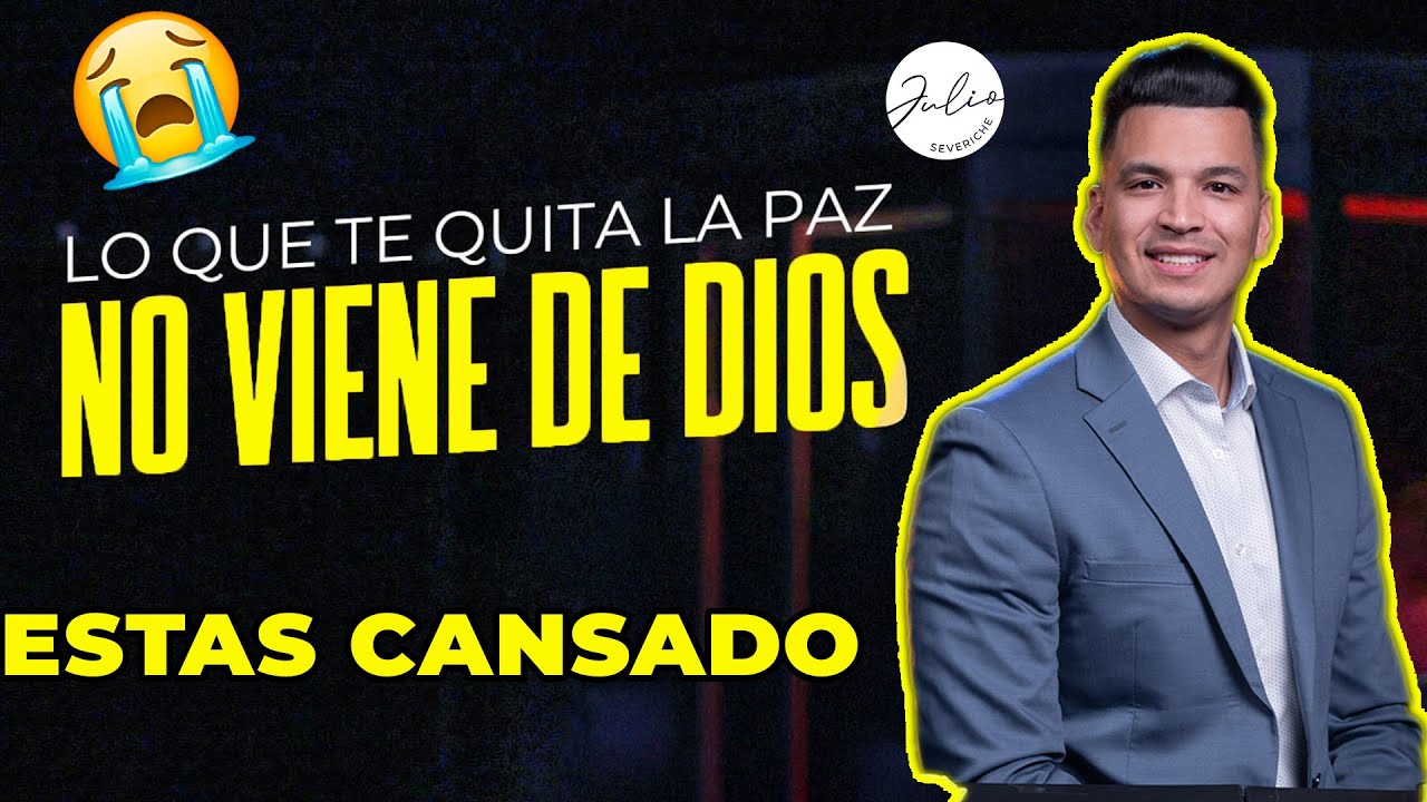😭DESTRUYE😭Lo que te QUITA LA PAZ no VIENE DE DIOS/ INGLES ESPAÑOL ...
