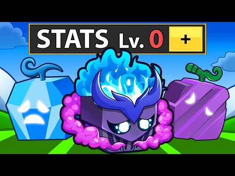 Blox Fruits But We Have ZERO Stats, Then Battle 2