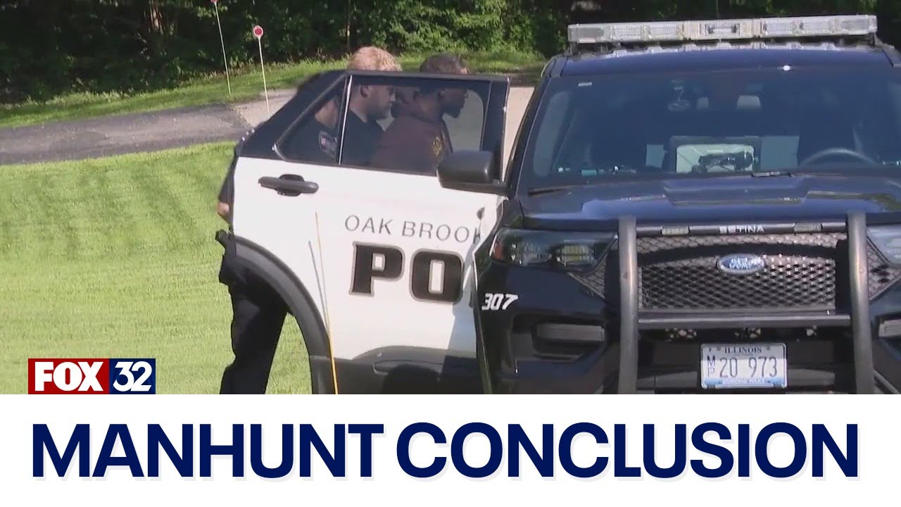 2 arrested after high-speed chase led to manhunt in Burr Ridge - YouTube
