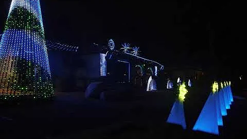 2023 Holiday Light Show - Wrap Me Up - Meghan Trainor and Jimmy Fallon