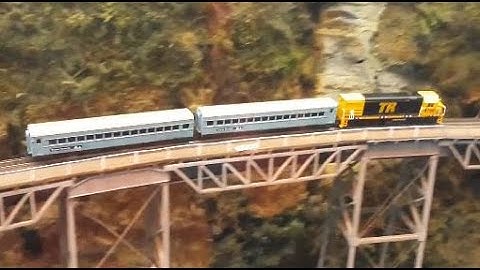 Model Railway Micro Layout | One of the most beautiful model railway micro layouts of Railways