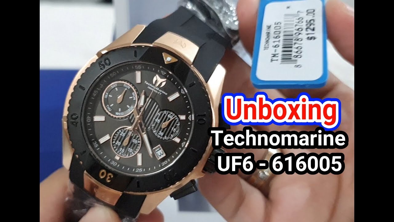 Unboxing and review - Technomarine UF6 gents watch (616005)
