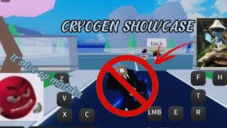Stand Awakening Cryogen Combo Super Op No Cap.