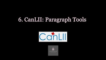 6. CanLII Nifty Tips and Tricks-Paragraph Tools