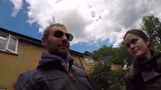 A Couple Of Bikers Our First Bike Trip