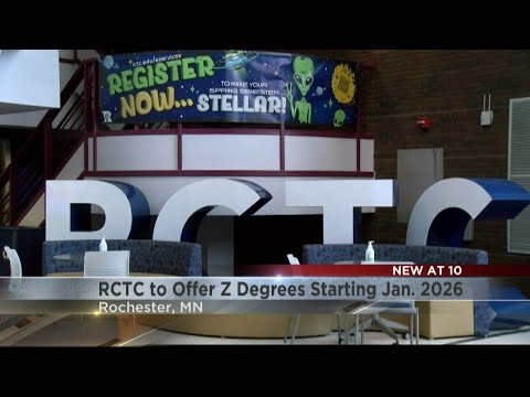 Rochester Community and Technical College to offer new Z Degree in 2026