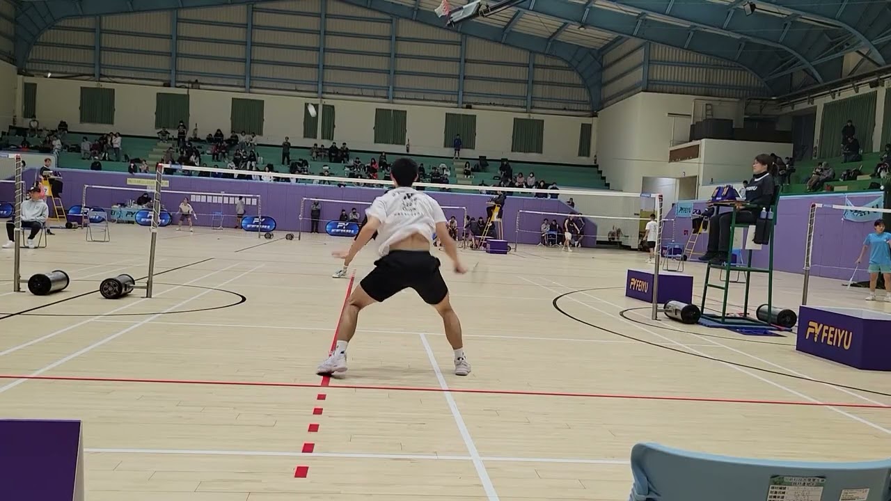 2026.01.31 台羽盃全國分齡羽球錦標賽【公開組男單8強】Brave Sword 鄧灝軒 vs 苗栗縣立大同高中 林宥辰