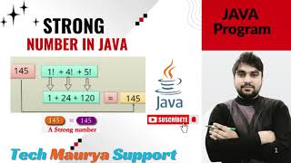 Strong Number in Java | Java Program to Check Strong Number | Beginner Friendly.