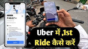 uber bike taxi 1st order | step-by-step full process | uber bike earnings | uber bike driver |