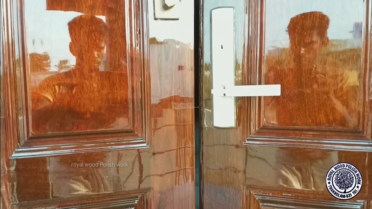 Asian Paints Woodtech PU Exterior Glossy Finishing For Door YouTube