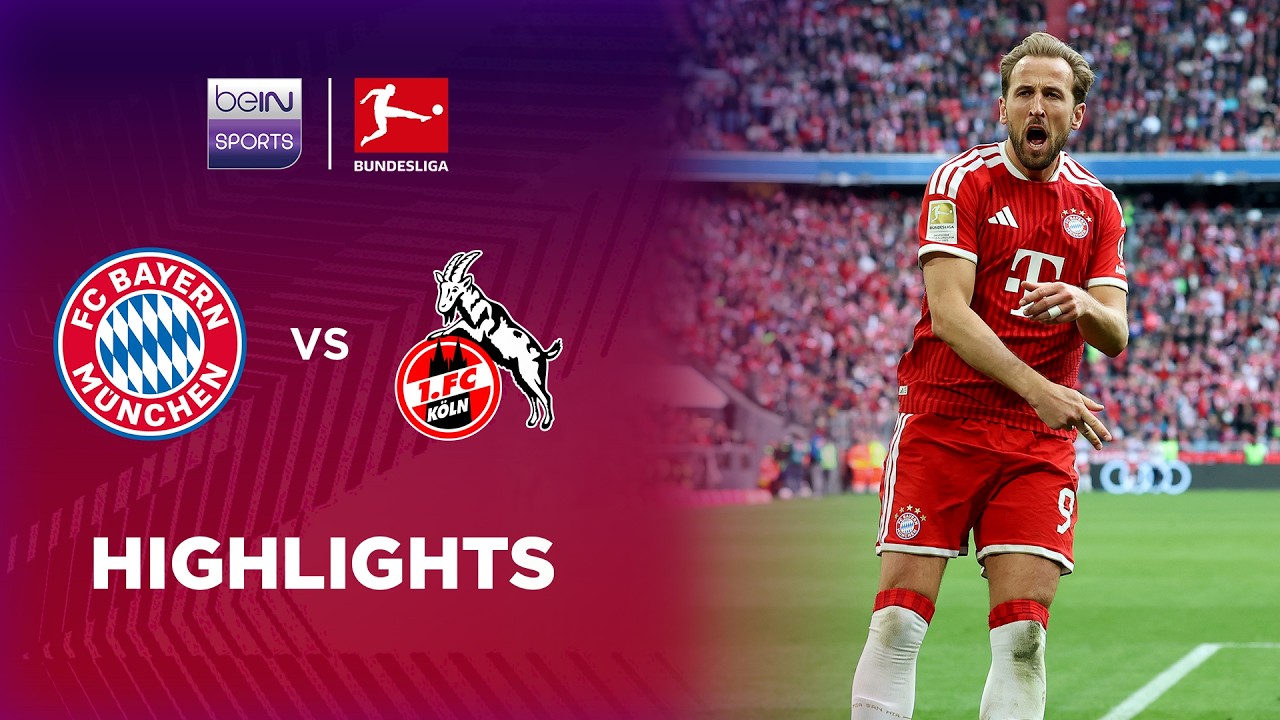 Bayern Munich 5-1 FC Koln | Bundesliga 25/26 Match Highlights