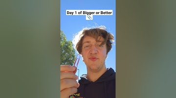 Bigger or Better challenge day 1 #shorts