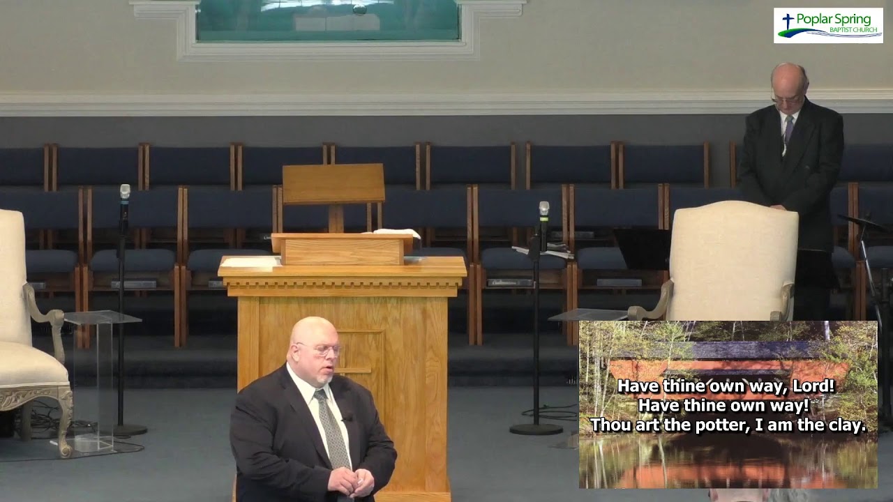 Poplar Spring Baptist Church Live Stream YouTube