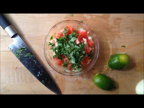 How to Make Simple Pico de Gallo | Simple Cooking Demonstration