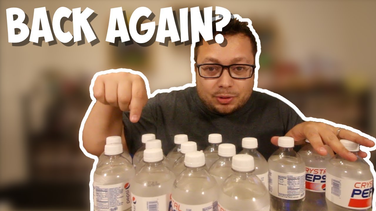 crystal pepsi is back