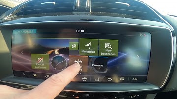 How to Adjust Screen Display Menu in Jaguar F-Pace ( 2015 - now )