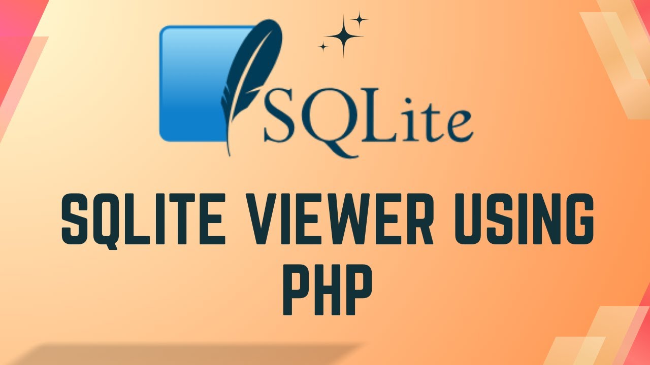 Building a Web Based SQLite Viewer with PHP - YouTube
