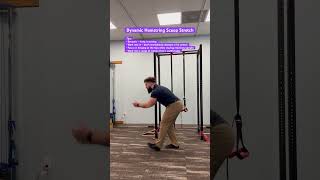 Dynamic Hamstring Scoop Stretch #Fitness #exerclinic #recovery #stretching #mobility