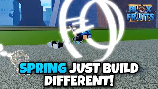 SPRING Is Way Better Than Leopard.. (Blox Fruits)