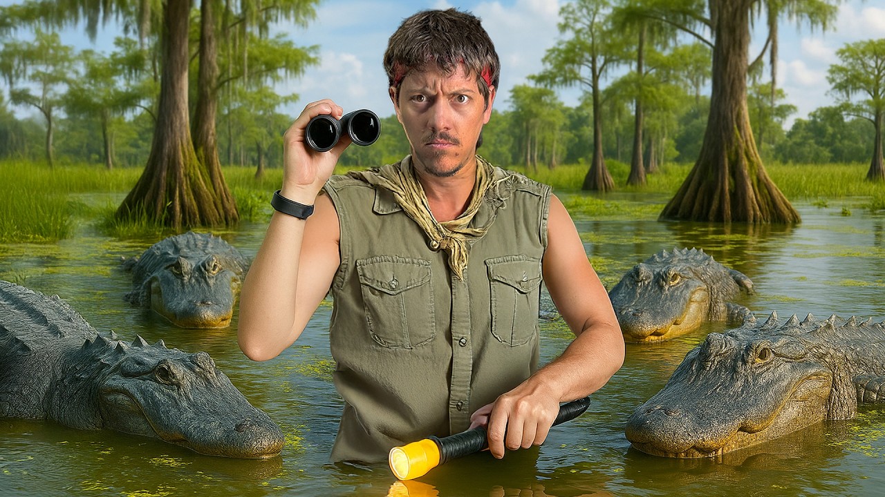 البحث عن المفترسات في مستنقعات فلوريدا Everglades - Florida 🐊🤠🇺🇸