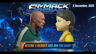 WWE LIVE MATCH - THE ROCK VS. QUEEN PAIGE | WWE RAW MATCH |  FELIZ NAVIDAD