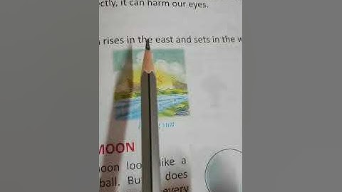 Lesson The Earth and the Sky Class 1
