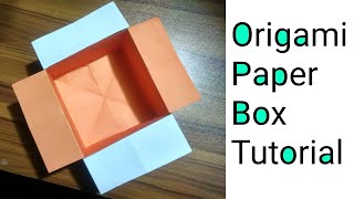 In this video i have showed you how to make strong paper box without
glue. is a very easy tutorial. hope will like origami ...
