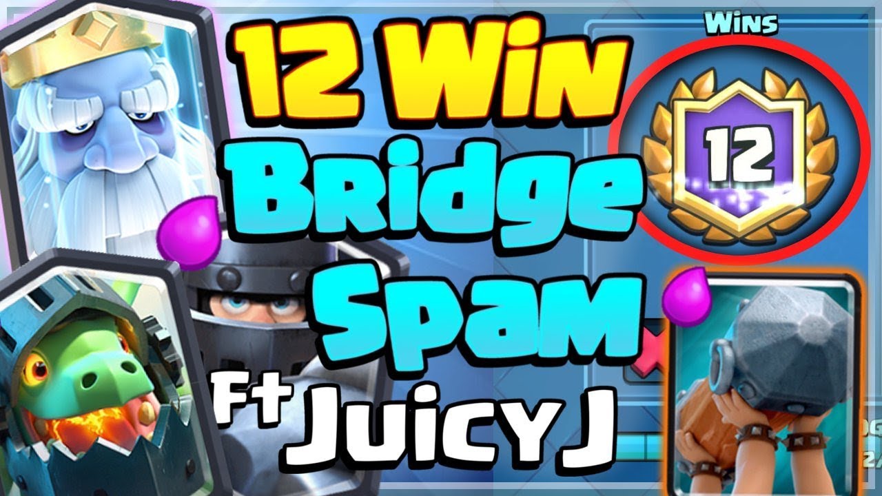 THE PERFECT BRIDGESPAM DECK?!? CHASING 12 WINS LIVE FT. JUICY J