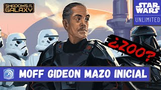 MAZO inicial Moff Gideon | SoG | STAR WARS UNLIMITED