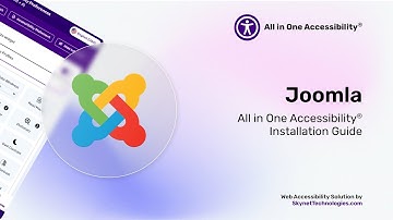 Joomla WCAG Accessibility extension - Supports Joomla 3, 4, and 5!