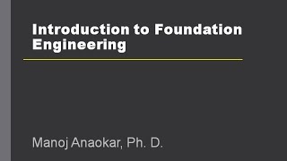 Introduction to Foundation Engineering What Is The Foundation Engineering Introduction Fully Animated Video