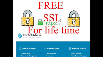 Free ssl certificate in DirectAdmin for wordpress site 100% working